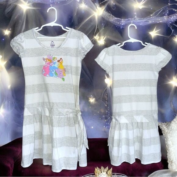 Disney l Girl’s Cinderella Dress l Side-tie accent l Short Sleeve l M 7 l EUC - Picture 3 of 11